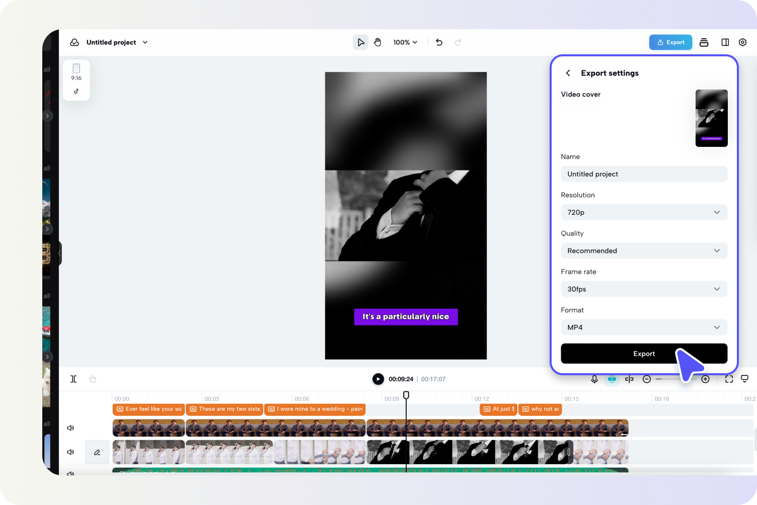 Продолжайте создавать или экспортировать